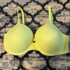 Neon Yellow PINK by Victoria’s Secret Bra 36DD